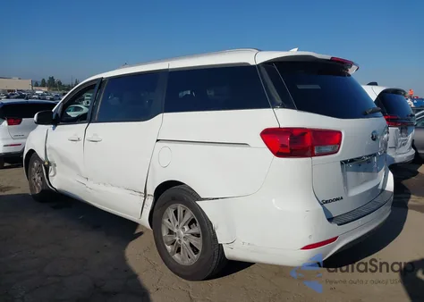 2016 Kia Sedona Lx from USA, damaged, VIN KNDMB5C11G6092904